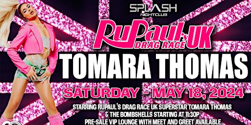 Imagem principal do evento Tomara Thomas from RuPaul's Drag Race UK