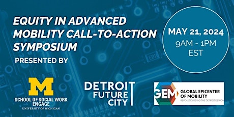 Equity in Advanced Mobility Call-to-Action Symposium
