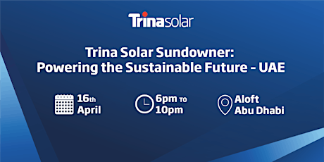 Trina Solar Customer Event - Powering The Sustainable Future @ WFES2024