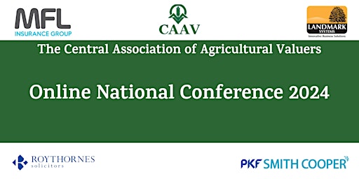 Primaire afbeelding van CAAV Online National Conference 2024