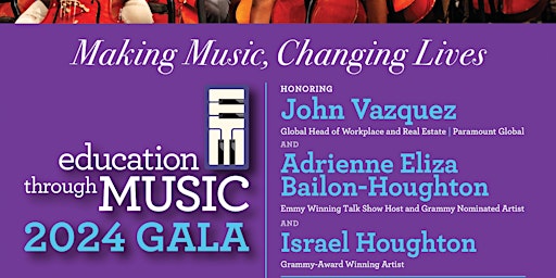 Immagine principale di Education Through Music 2024 GALA 