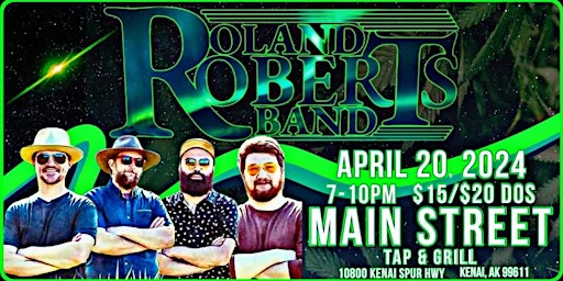 Imagem principal do evento The Roland Roberts Band live at Main Street Tap
