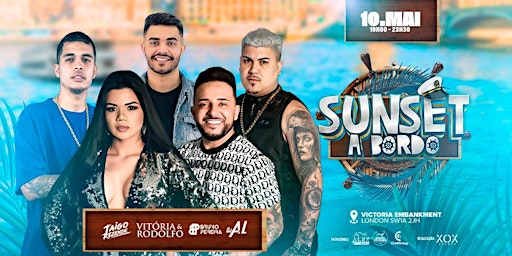 Imagem principal do evento SUNSET A BORDO - A MELHOR FESTA DE VERAO ESTA DE VOLTA