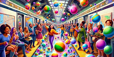 Hauptbild für Explode with Joy: Celebrate World Bath Bomb Day in the NYC Subway!