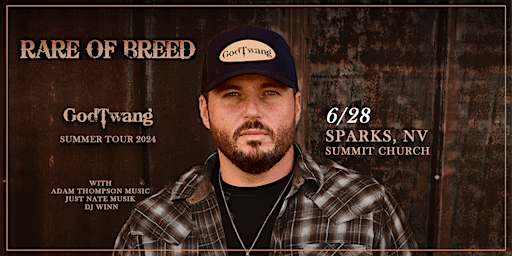 Imagem principal de Rare of Breed LIVE at Summit Church (Sparks, NV) - FREE SHOW!