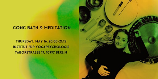 Imagem principal do evento Gong Bath & Meditation