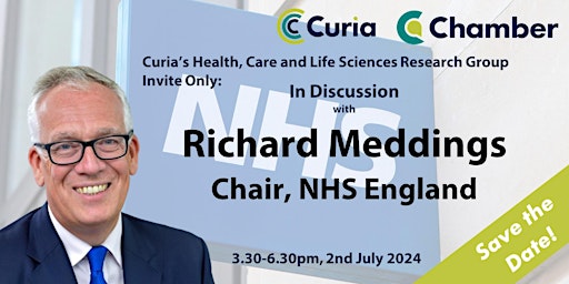 Immagine principale di In Discussion with Richard Meddings, Chair of NHS England (Public) 