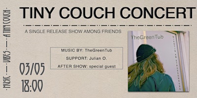 Tiny Couch Concert primary image