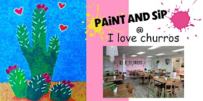 Image principale de Paint and Sip Pop up Paint Party