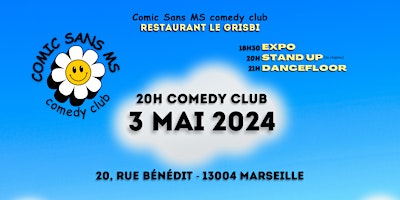 Hauptbild für COMIC SANS MS comedy club au Grisbi