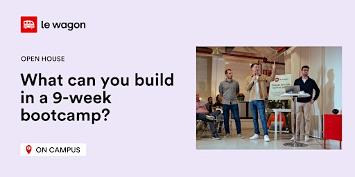 Imagem principal de Open House | What can you build in a 9-week bootcamp?