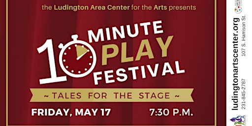 Imagem principal do evento LACA's 2nd annual ‘10-Minute Play Festival: Tales for the Stage’