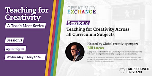 Immagine principale di Teaching for Creativity: A Teach Meet Series 