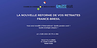 Imagem principal do evento La nouvelle reforme de vos retraites  France-Bresil