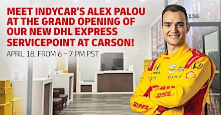 Meet IndyCar's Alex Palou at our Grand Opening!