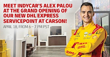 Imagem principal de Meet IndyCar's Alex Palou at our Grand Opening!