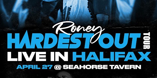 Imagem principal do evento Roney performing live in Halifax 19+