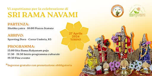 Imagem principal do evento Sri Rama Navami