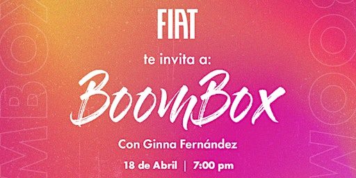 Image principale de Boombox Fiat