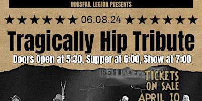 Imagen principal de Tragically Hip tribute