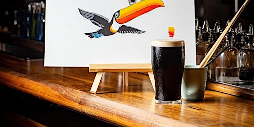 Imagem principal de Paint & Sip, Guinness Toucan Night. Free pint on arrival!