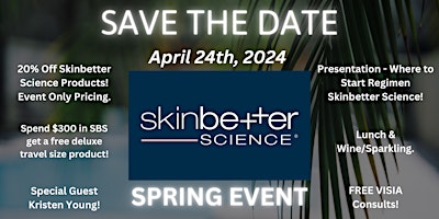 Primaire afbeelding van Skinbetter Science Spring Lunch & Learn!