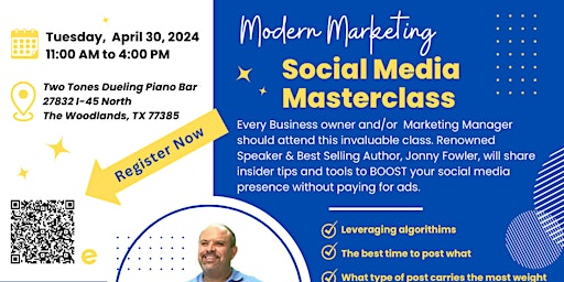 Modern Marketing Social Media Masterclass primary image