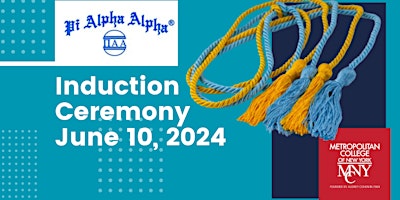 Imagem principal do evento 2024  Pi Alpha Alpha Induction Ceremony