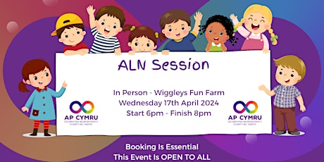 Imagen principal de AP Cymru would like to invite you to Wiggleys Farm ALN Session