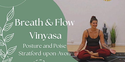Primaire afbeelding van Breath & Flow Vinyasa Yoga - 10am Saturday