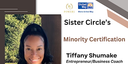 Metro United Way's Sister Circle- Minority Certification Series primary image