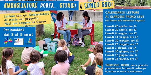 Ambasciatore porta... storie! A Cuneo Sud > 3-5 anni (INGRESSO LIBERO) primary image