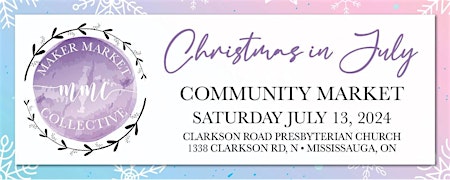 Christmas in July Community Market primary image