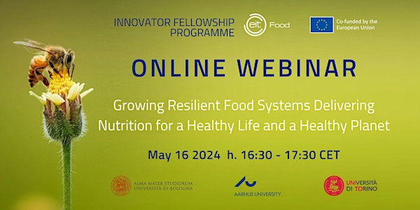 Resilient Food Systems Delivering  Nutrition for a Health Life and Planet