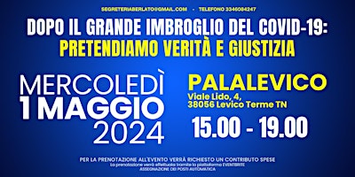 Primaire afbeelding van DOPO IL GRANDE IMBROGLIO DEL COVID19 PRETENDIAMO VERITÀ E GIUSTIZIA