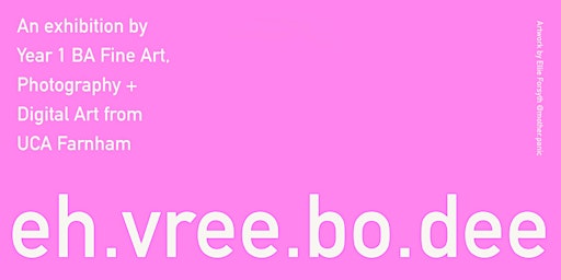 Primaire afbeelding van eh.vree.bo.dee exhibition Opening Night