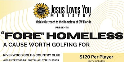 Image principale de "Fore" Homeless- a cause worth golfing for!