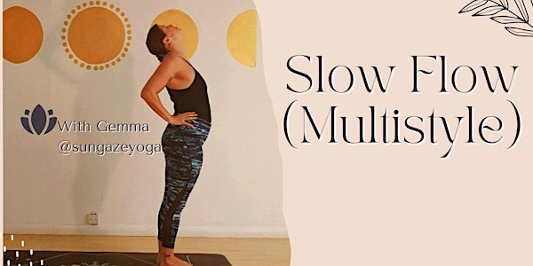 Slow Flow Yoga - Friday's 1:15pm