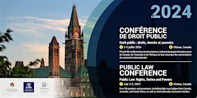 Imagem principal do evento Conférence de droit public/Public Law Conference