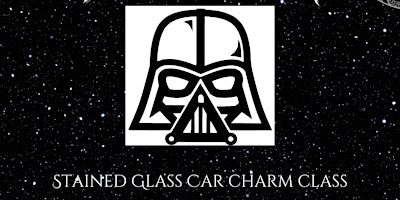 Darth Vader Stained Glass Car Charm: May the 4th be With You primary image