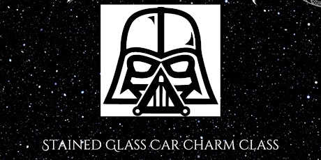 Darth Vader Stained Glass Car Charm: May the 4th be With You