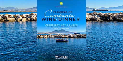 Flavors of Campania Wine Dinner primary image