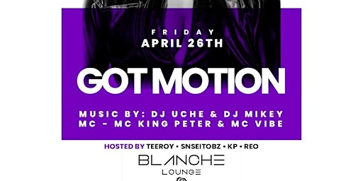 Imagen principal de Biggest Party in Windsor: GOT MOTION