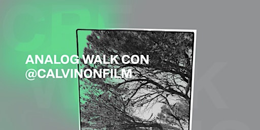 Imagem principal do evento Analog Walk con @Calvinonfilm