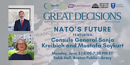 Imagem principal do evento Great Decisions | NATO's Future