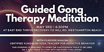 Imagem principal do evento Guided Gong Therapy Meditation