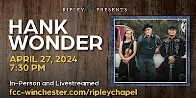 Primaire afbeelding van Ripley Presents: Hank Wonder