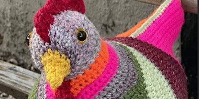 Imagem principal do evento The emotional support chicken (knit OR crochet) Workshop!