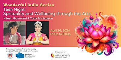 Imagem principal do evento Wonderful India Series | Teen Night: Spirituality & Wellbeing through Art