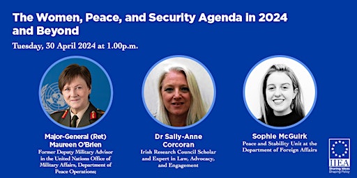 Imagem principal do evento The Women, Peace, and Security Agenda in 2024 and Beyond.